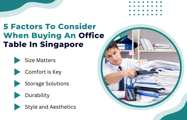 5 Factors To Consider When Buying An Office Table In Singapore